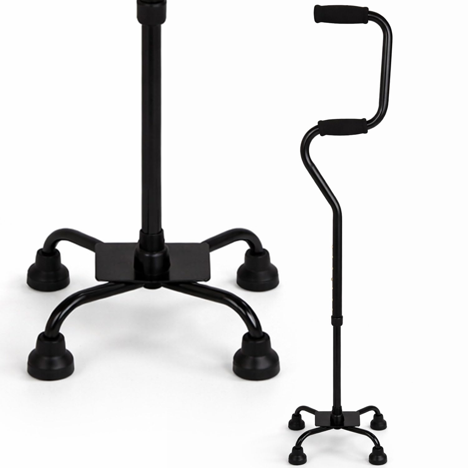 Amazon.com: HealthSmart Quad Walking Cane, Sit To Stand Walker